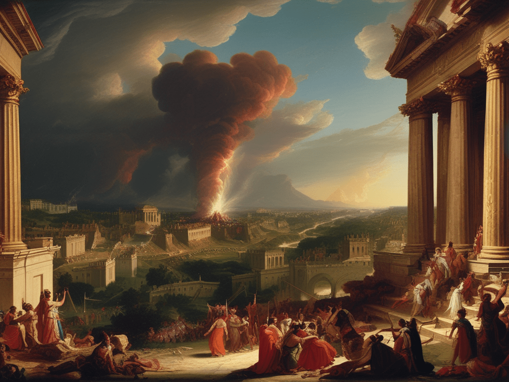 “La caduta dell’Impero Romano d’Occidente”