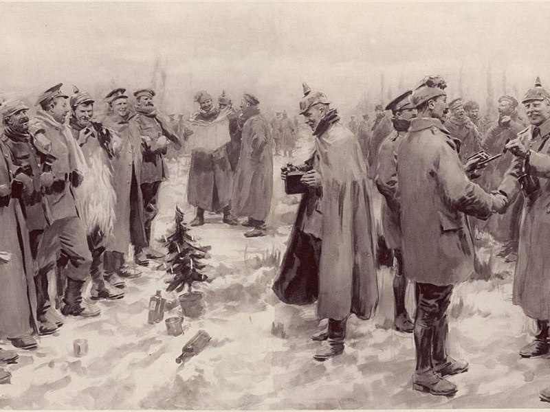 “Quando la guerra tacque: il Natale al fronte del&nbsp;1914”